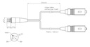 Repuesto diodo Pin, foto dectector PWDM Pictel SCAPC In -SCUPC out