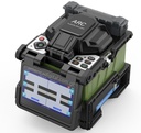 Fusionadora de 6 motores con alineación de núcleo: empalme ultrarrápido en 6s y calentamiento en 16s, con batería de larga duración y pantalla táctil de 4.3