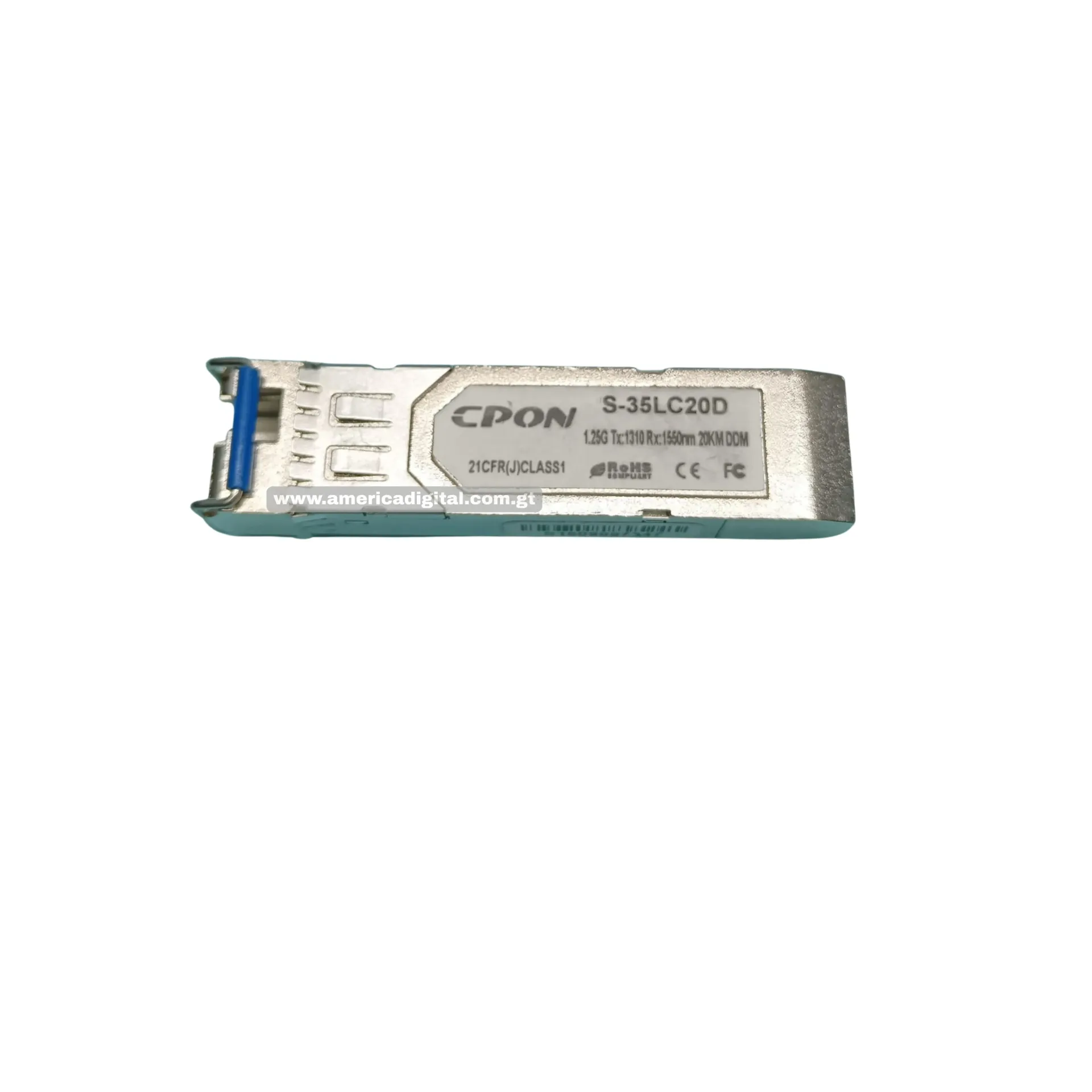 SFP CPON 1.25 Tx1310 Rx1550 20km DDM