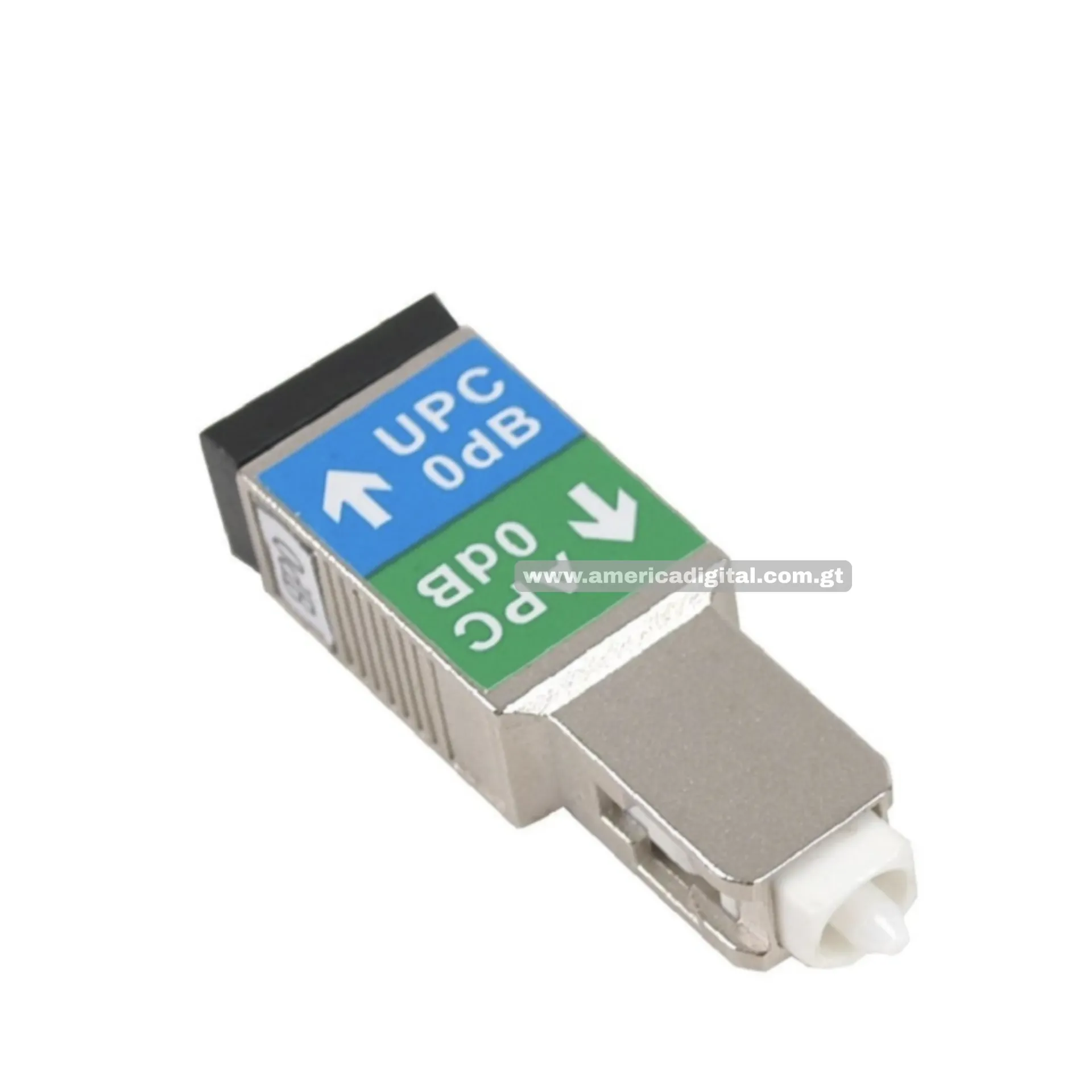 Adaptador optico macho SC/APC a SC/UPC