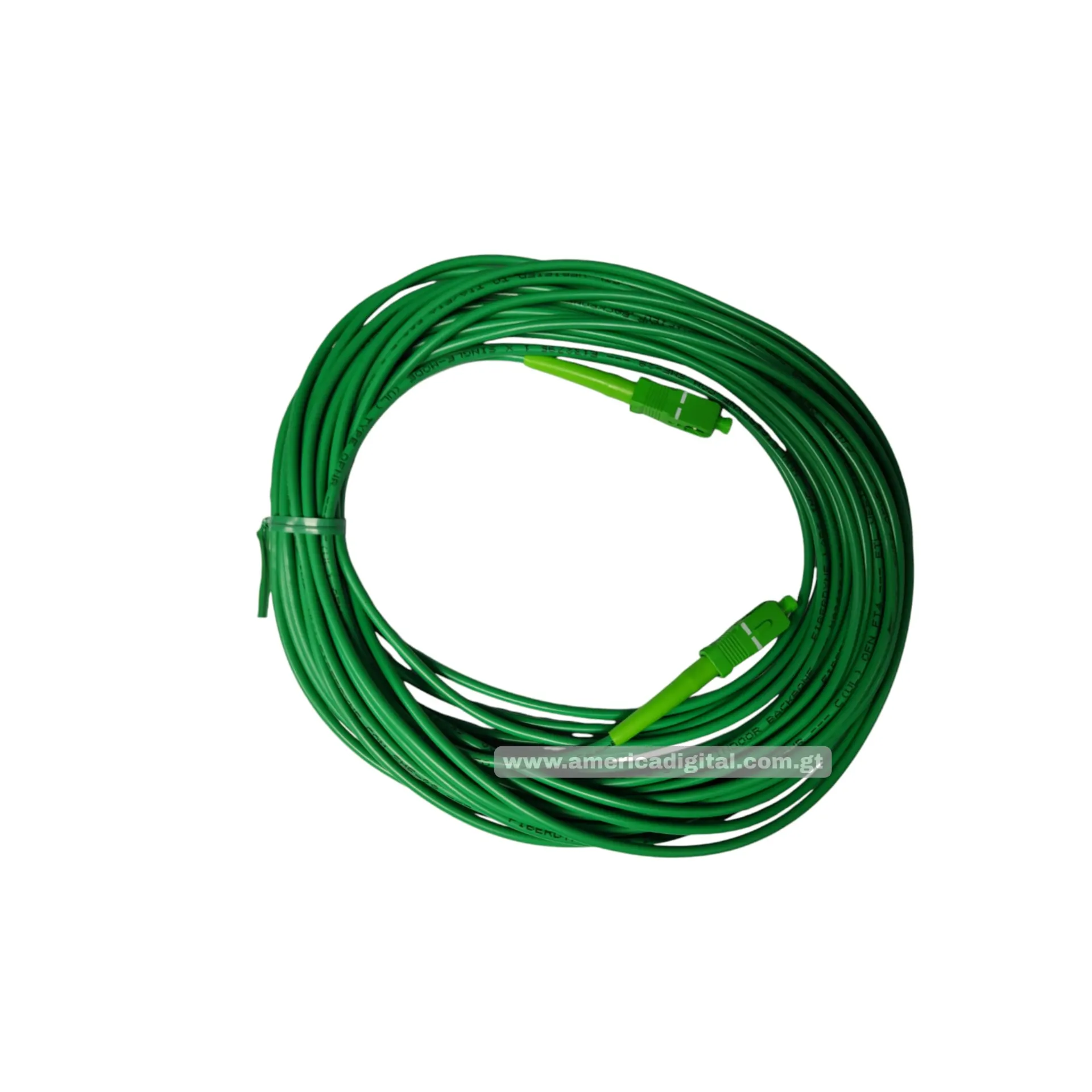 Patch Cord Fibra Optica SM 10Mts SC/APC-SC/APC 2.0mm, G652D
