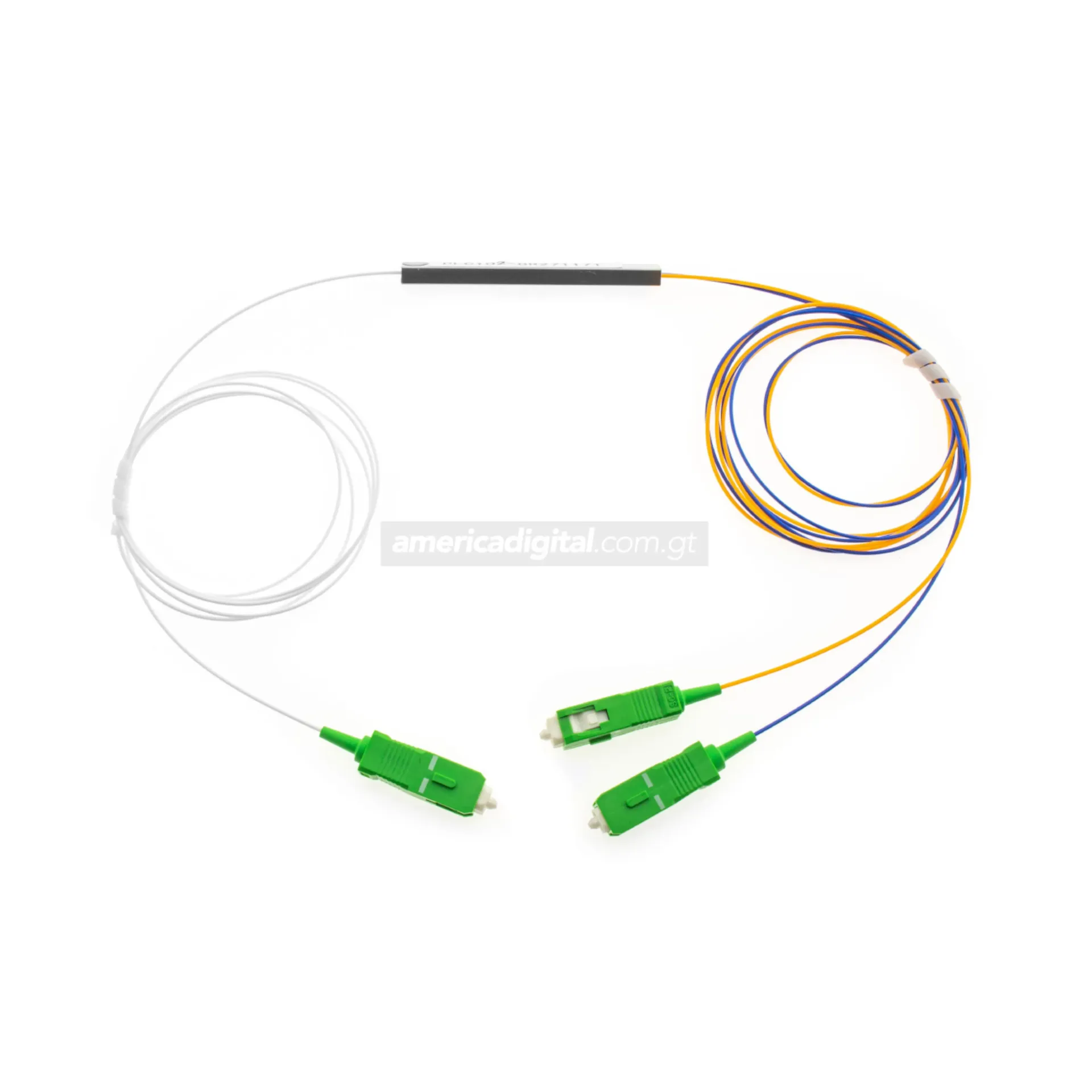 PLC Splitter, 1m pigtail, SC/APC 1*02 Commfiber