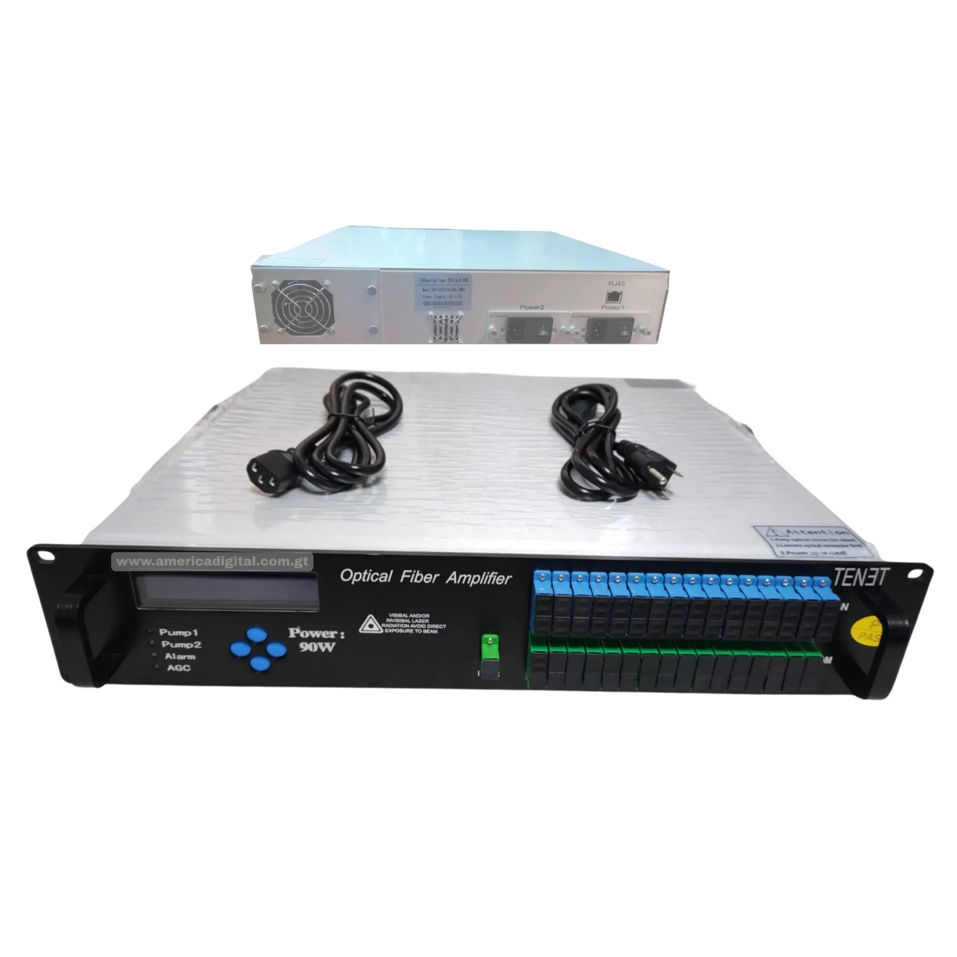 [EO133E32X22W] EDFA con WDM 32 Puertos 22db