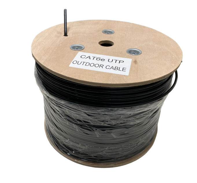 [EI340NUTPCAT6EN] Cable UTP CAT6 Exterior LINK 4 pares 24AWG 305 Mts Negro