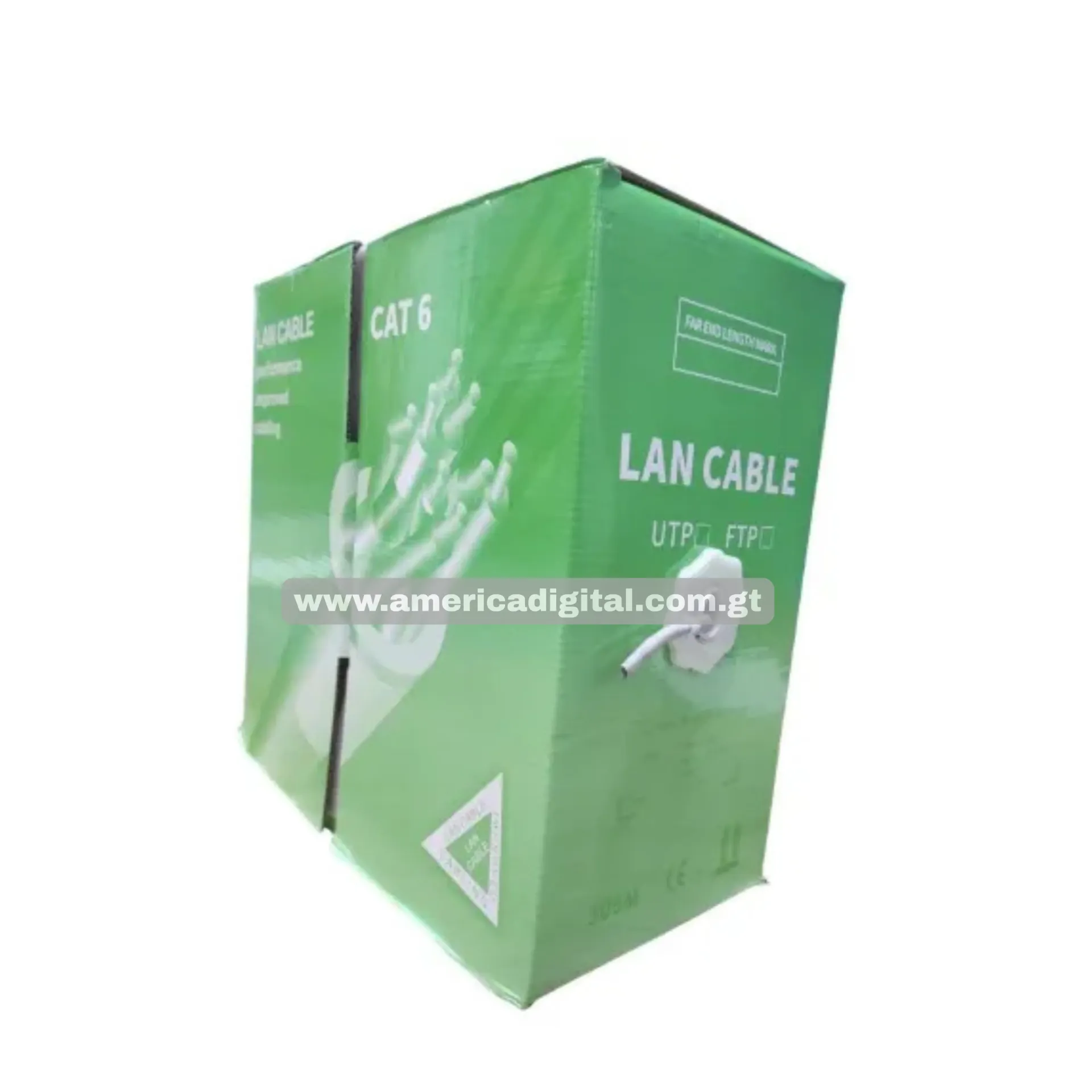 [EI340NUTPCAT6IG] Cable UTP CAT6 Interior LINK 4 pares 24AWG 305 Mts Gris
