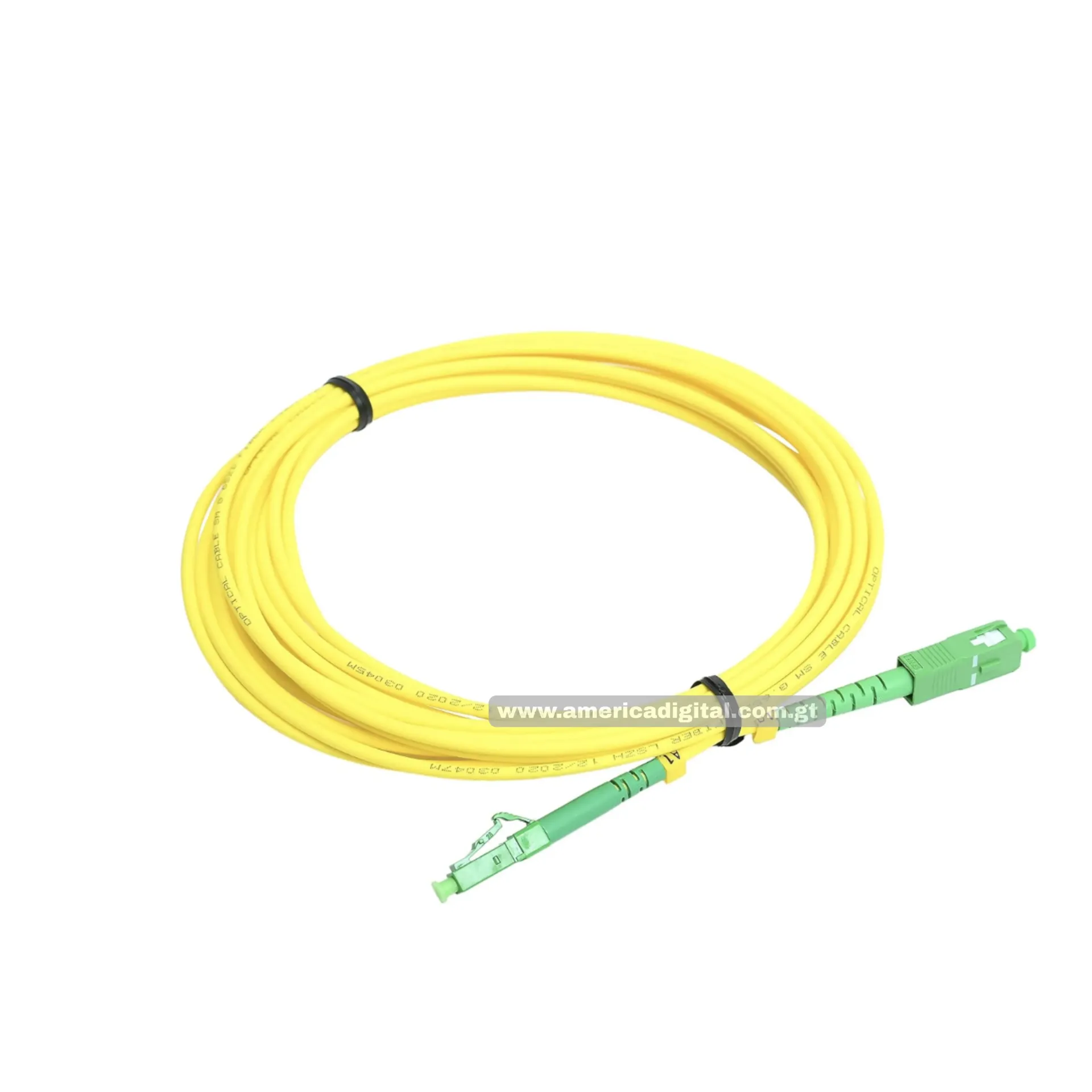 Patch Cord Hibrido LC/APC- SC/APC, 1Mts, Simple SM , 2.0mm, G652D