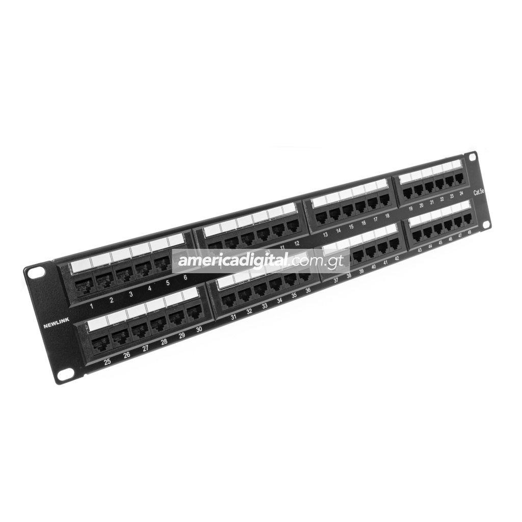 Patch Panel Cat 5e 48 puertos New Link