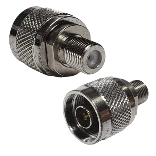 Adaptador F a N Cable de antena F hembra a conector macho tipo N