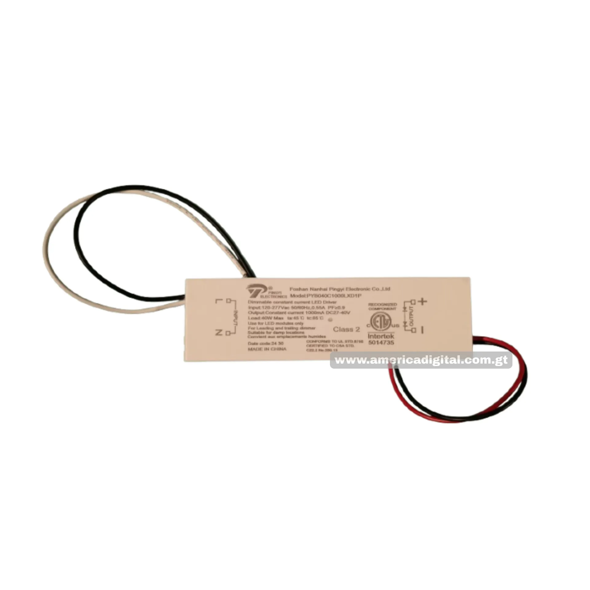 Fuentes de poder para Luminaria Led dimable