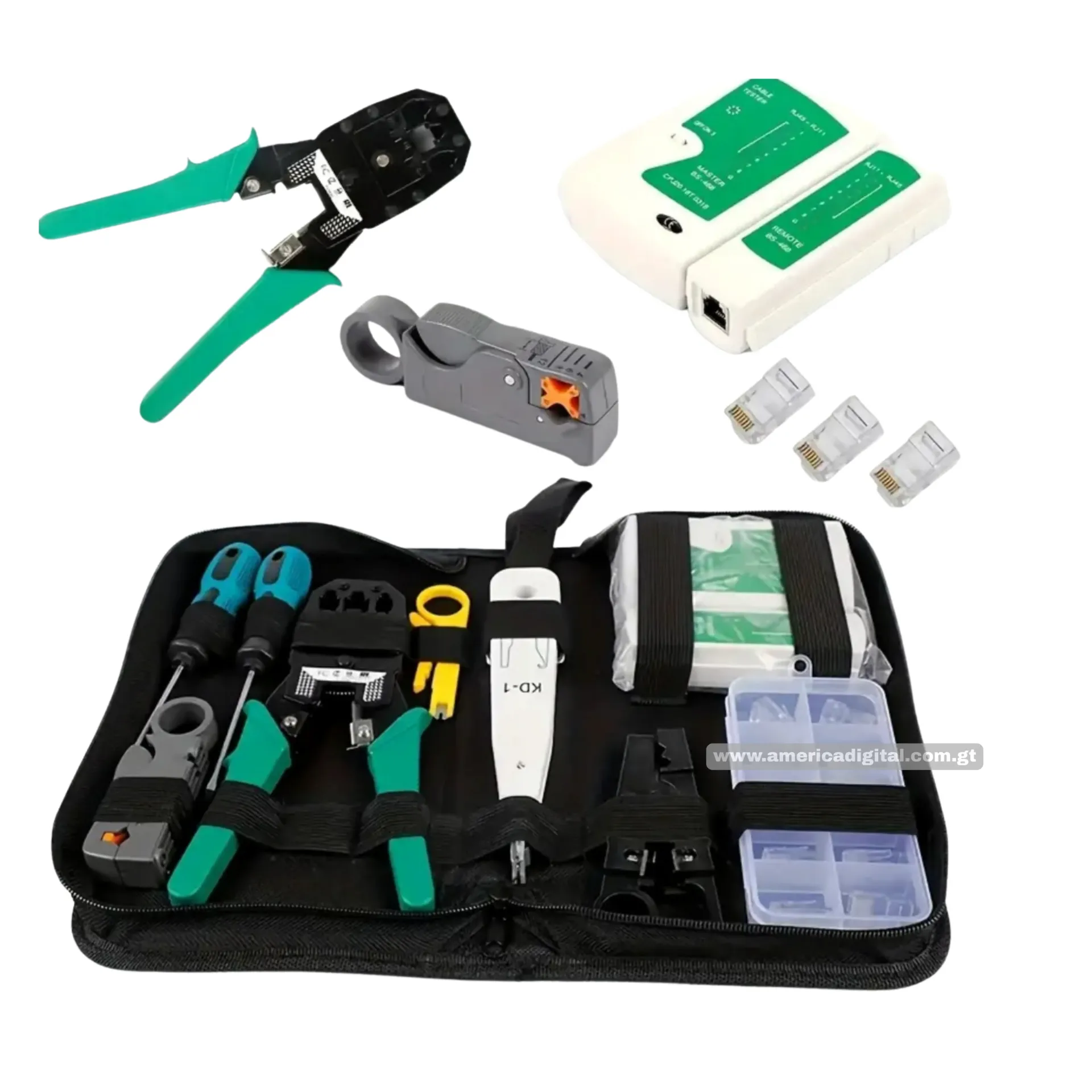 Kit de Herramientas de Red RJ45