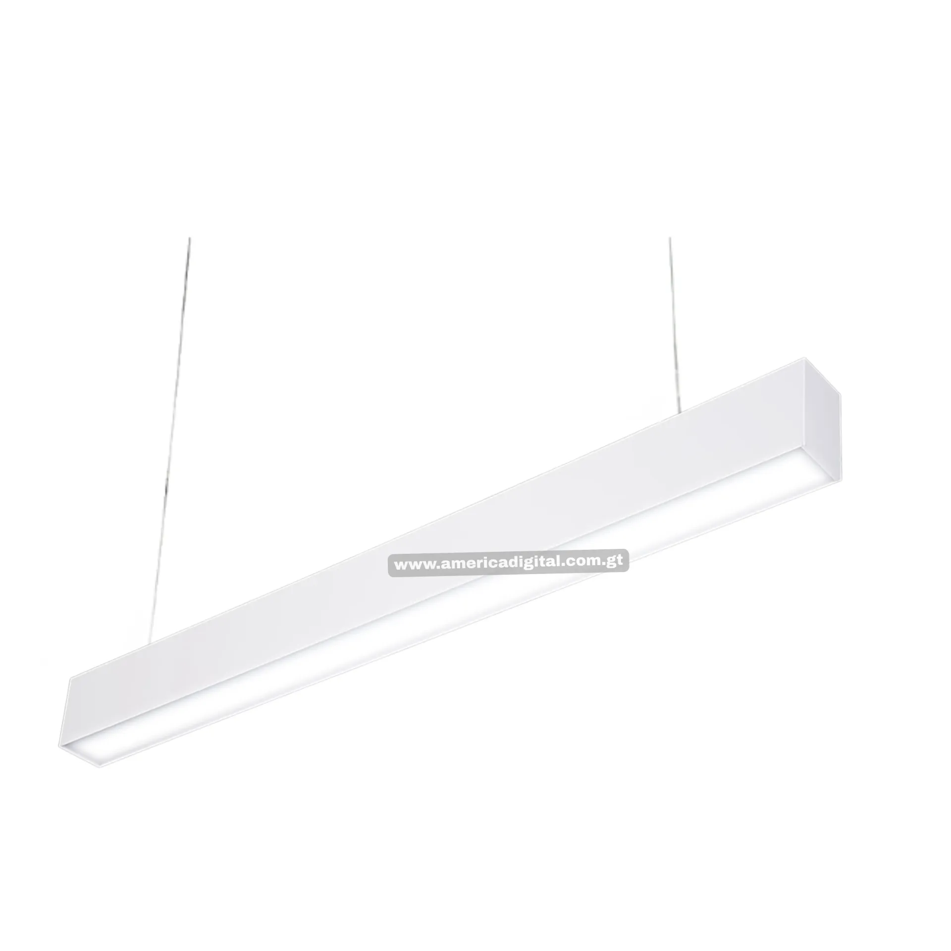 [EL167NSLXT0612036WDS44] Luminaria Led lineal colgante 6500 K 55*1200*85 mm blanca 36 W hasta 50000 horas de vida