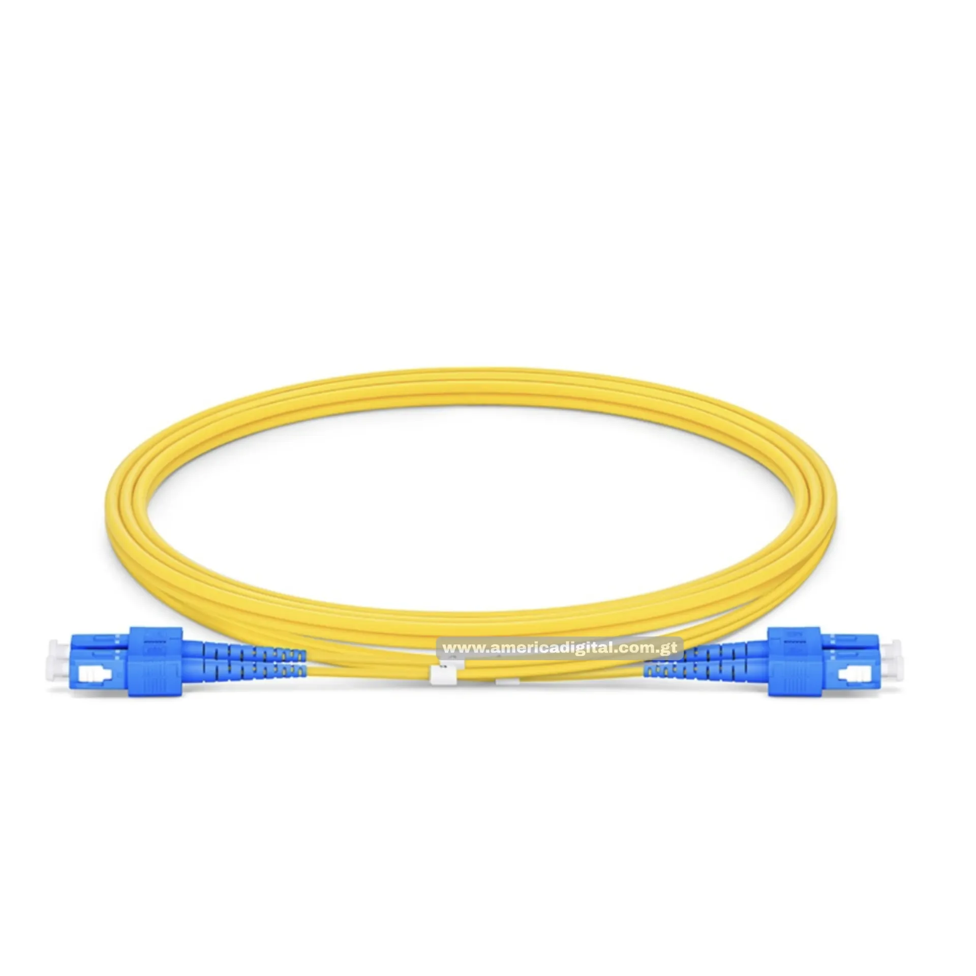 Patch Cord SC/UPC- SC/UPC, 3.0mm, G652D, Duplex, SM,  3mts.