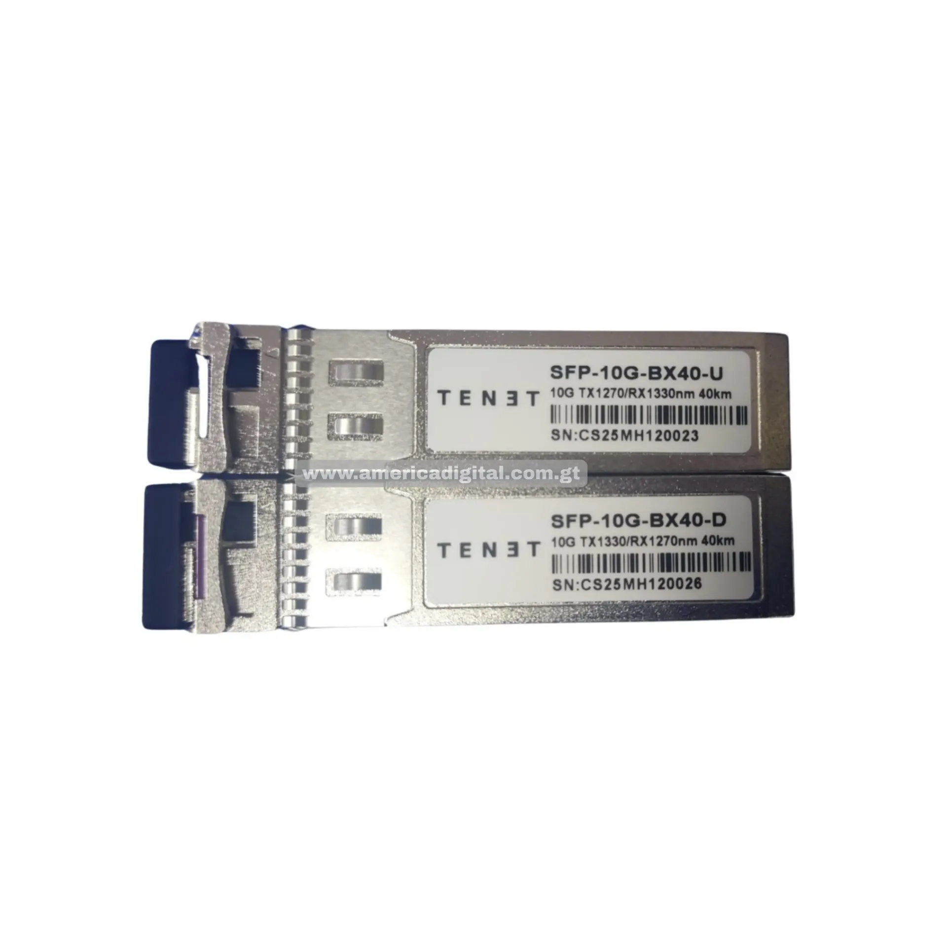 SFP 10G Single fiber LC/UPC TX127O,RX1330nm,TX1330/RX1270nm 40km Par