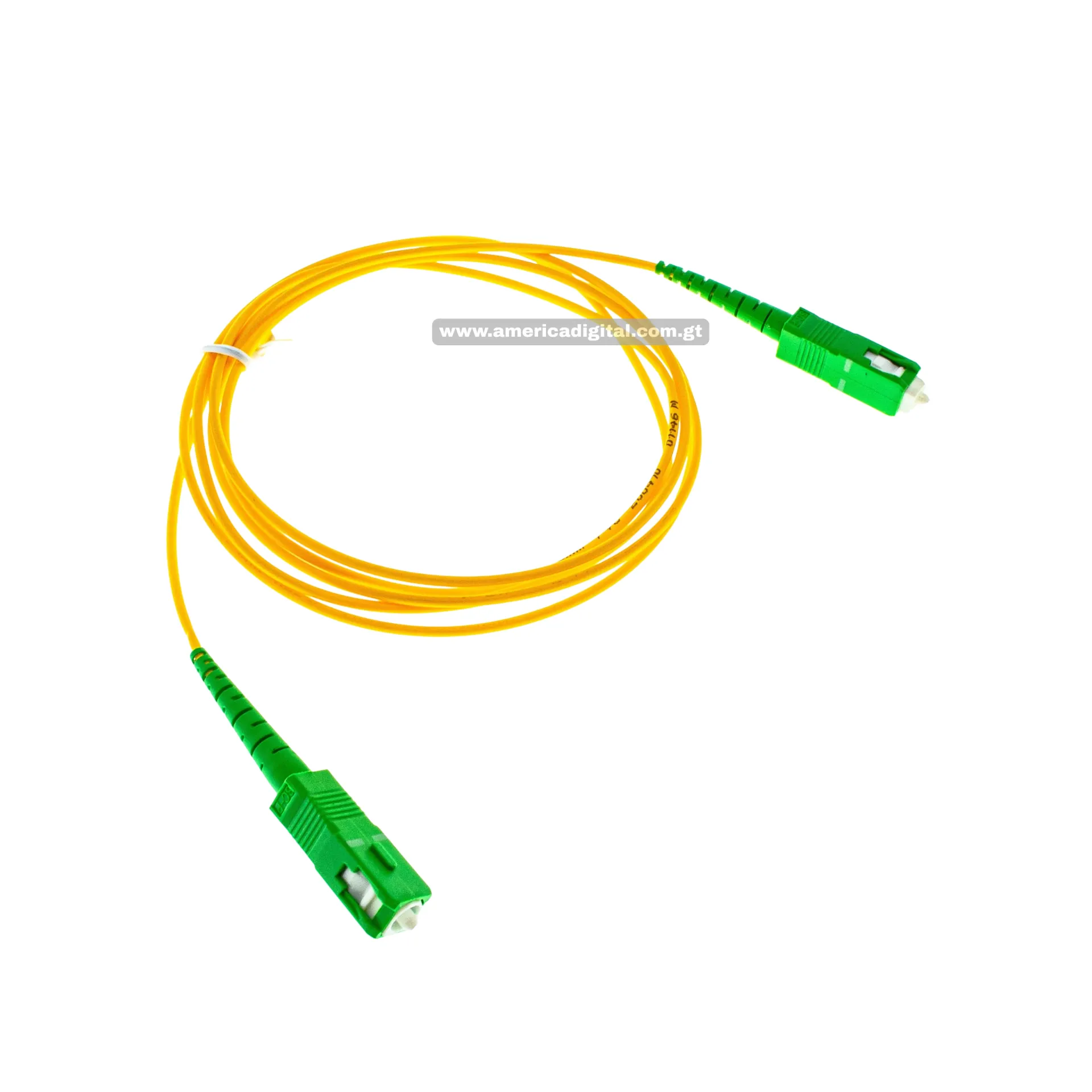 Patch Cord, SC / APC- SC / APC, 1.5M, SM Simplex, 2.0mm, G652D