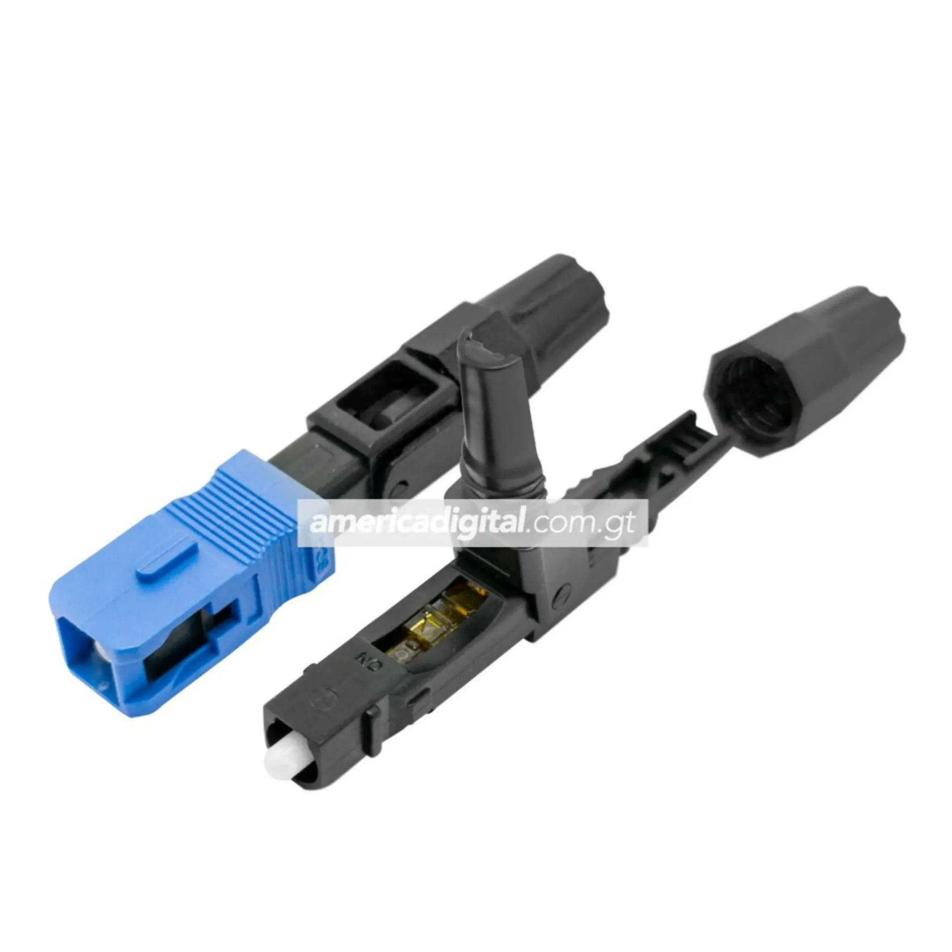 [EO010NTK60897SCUPC] Conector Óptico Rapido SC/UPC (60mm,*8.9mm*7mm) Azul