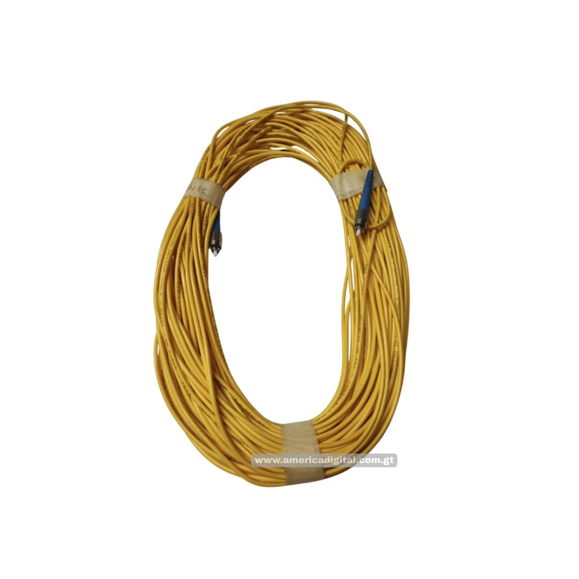 Patch Cord FC/UPC- FC/UPC, 20Mts, SM Simplex, 3.0mm, G652D