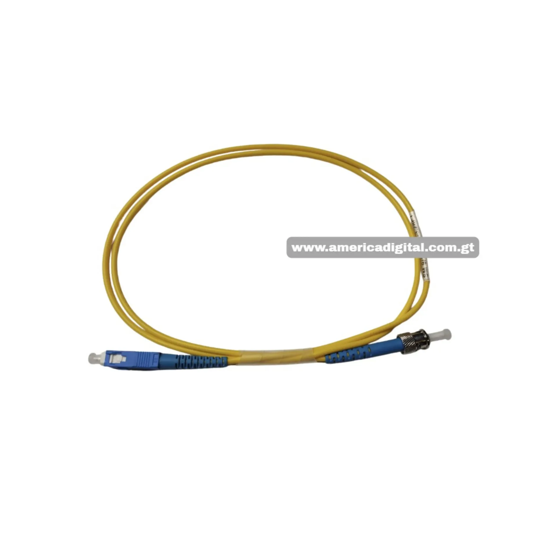 Patch Cord Hibrido SC/APC FC/UPC 5mts Simple Sm 3mm