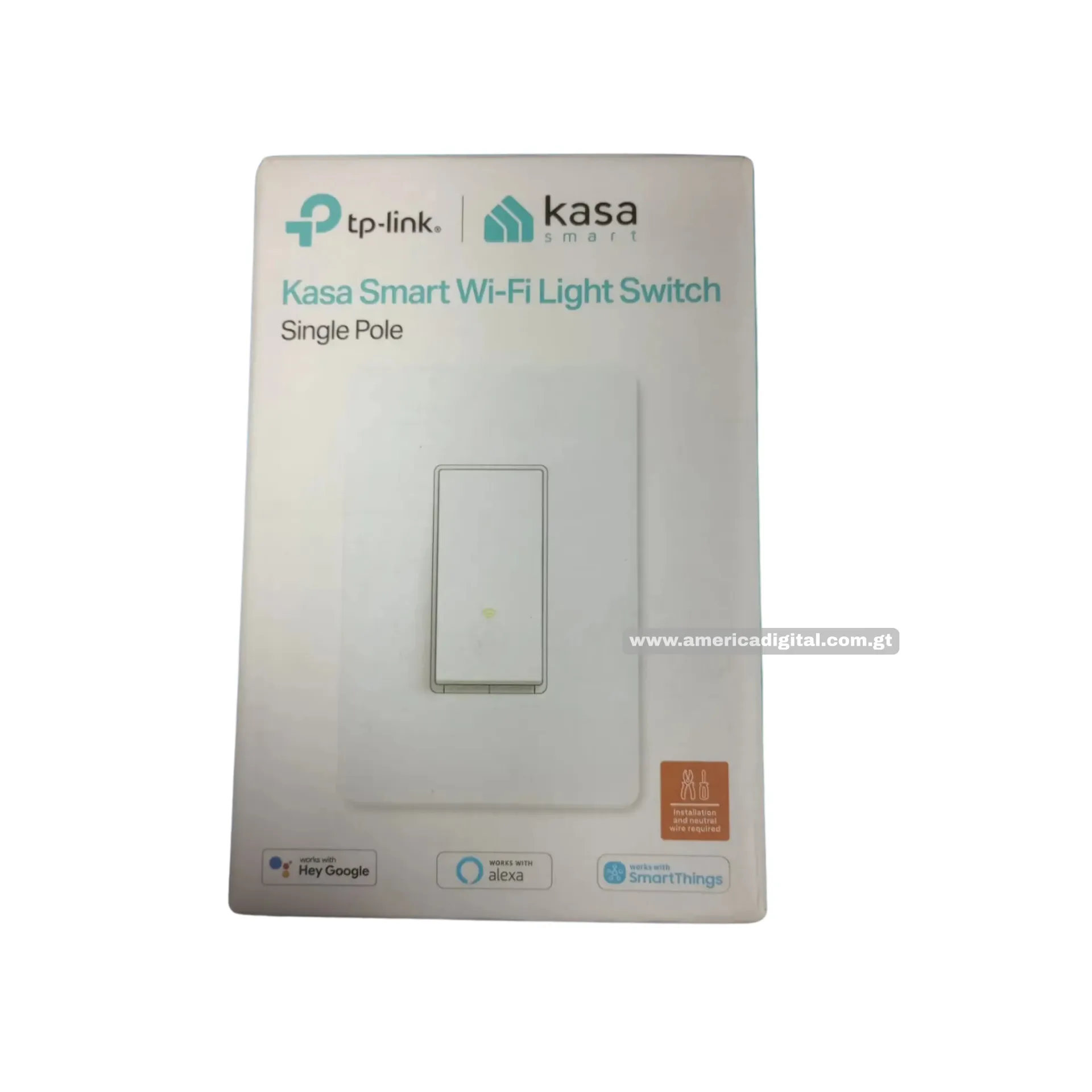 Interruptor Inteligente Kasa Smart Wi-Fi – TP-Link