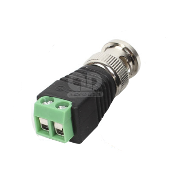 Adaptador UTP DC macho a 2 pines tornillo conector