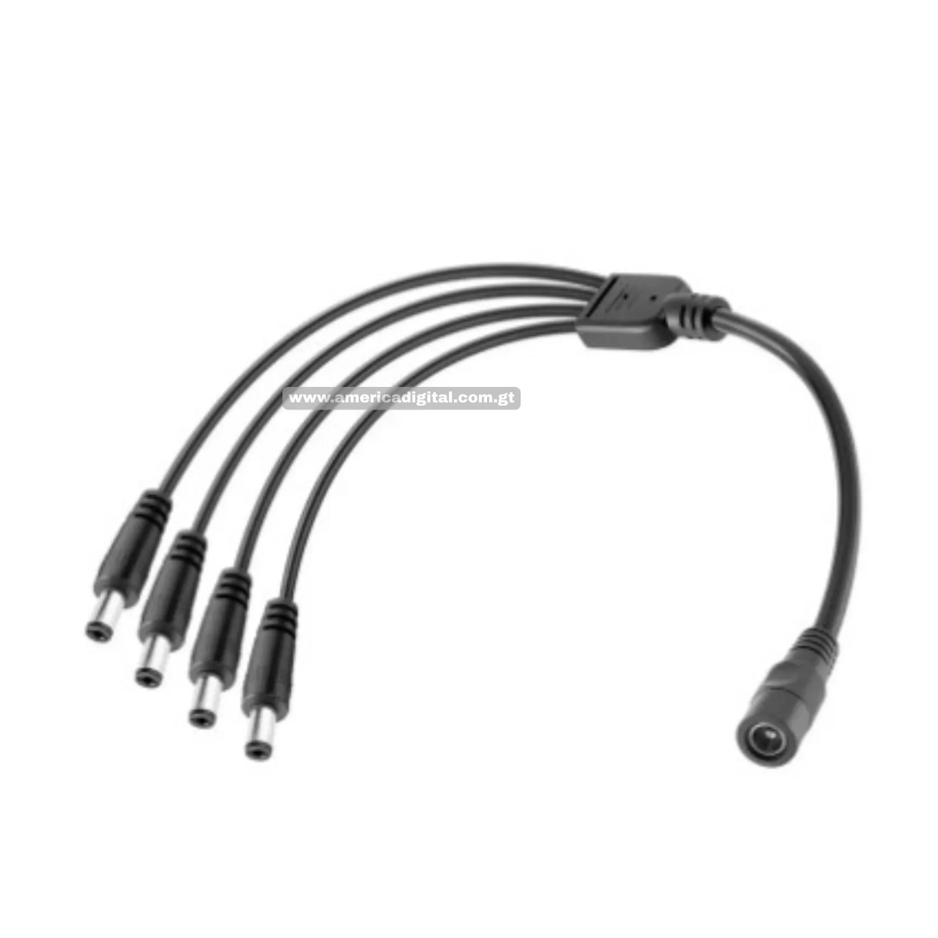 Cable DC Divisor 1 entrada y 4 salidas DC12V
