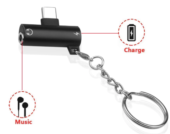 Adaptador Iphone Audio/Carga