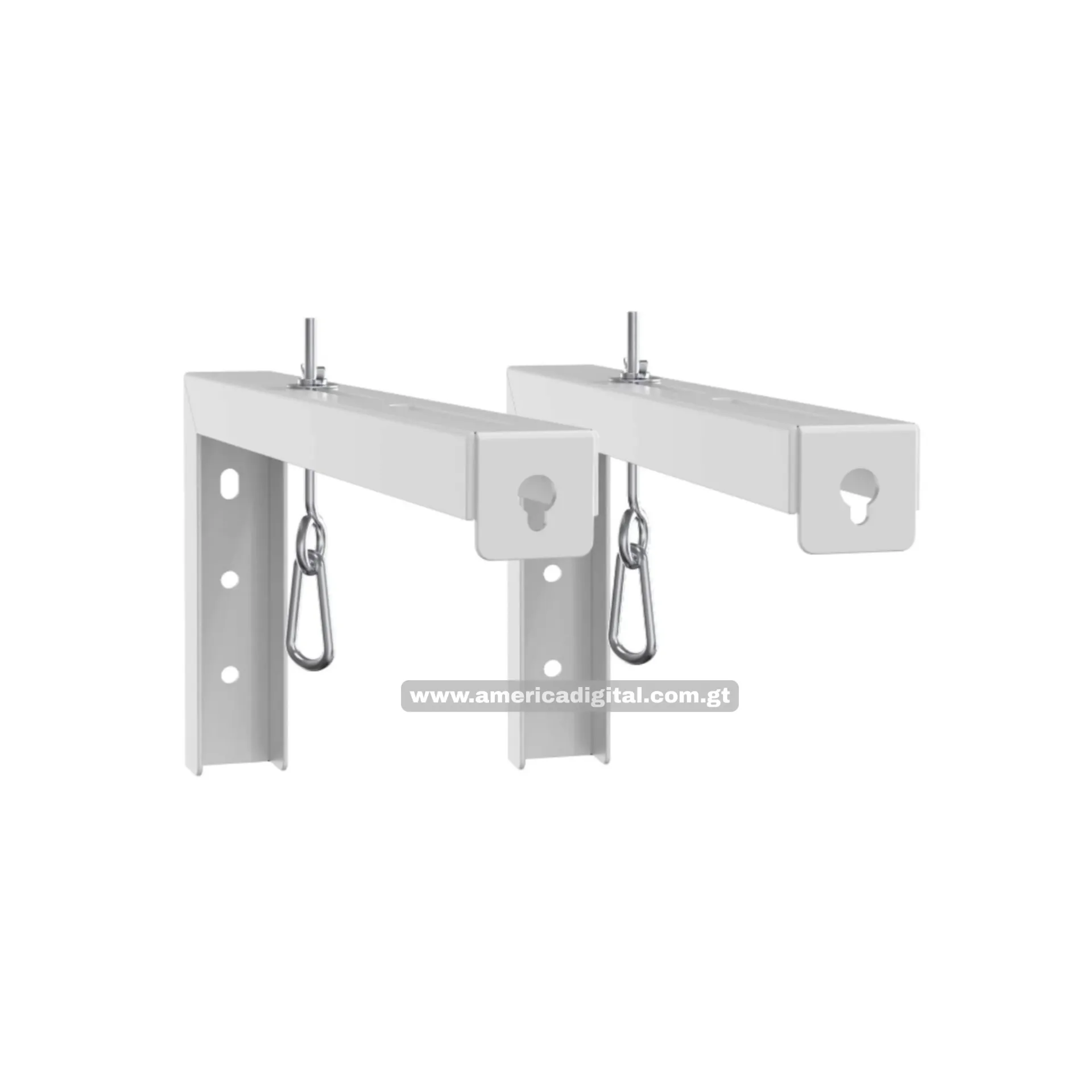 [EV550NPSM001XLW] Soporte universal de proyector tipo L 12 color Blanco