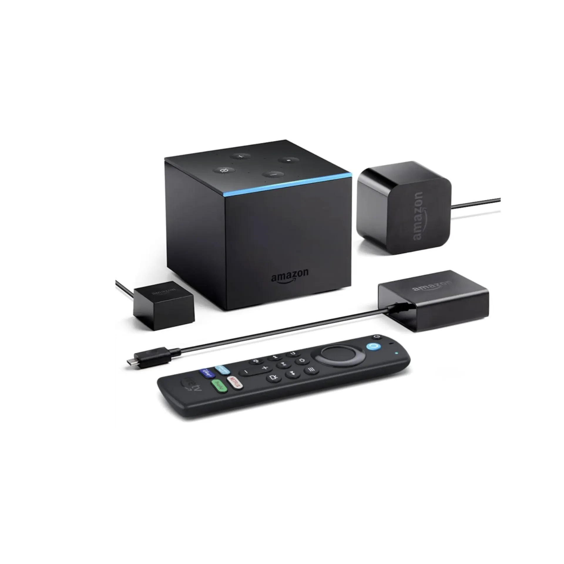 Fire TV Cube  con control 4K Ultra HD Control por voz alexa