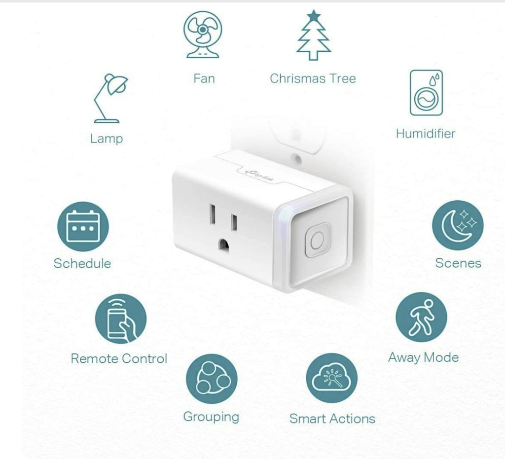 Enchufe smart Kasa Wi-Fi 15A Unidad