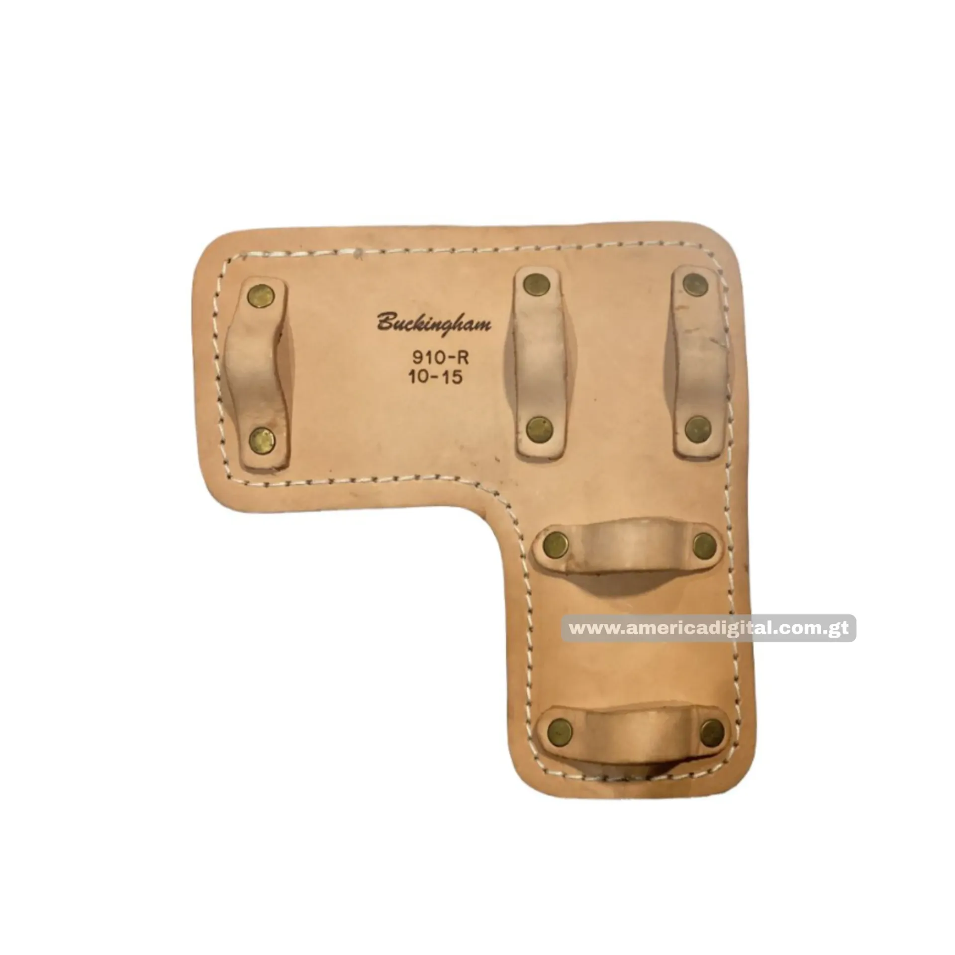 [EE213N910R] Almohadilla Buckingham Cuero, para espuelas Der.