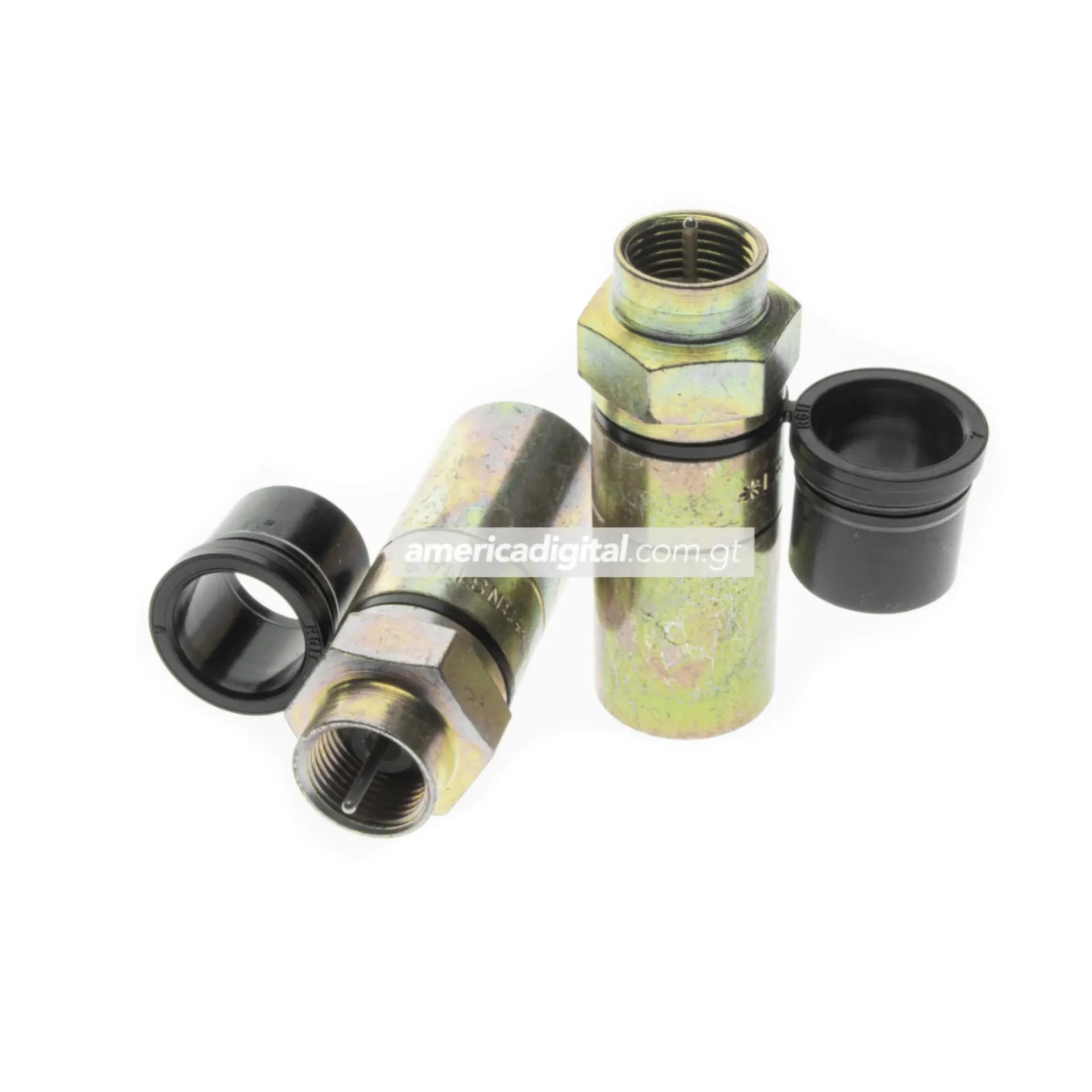 Conector F de compresion para armar Belden Cable RG11 