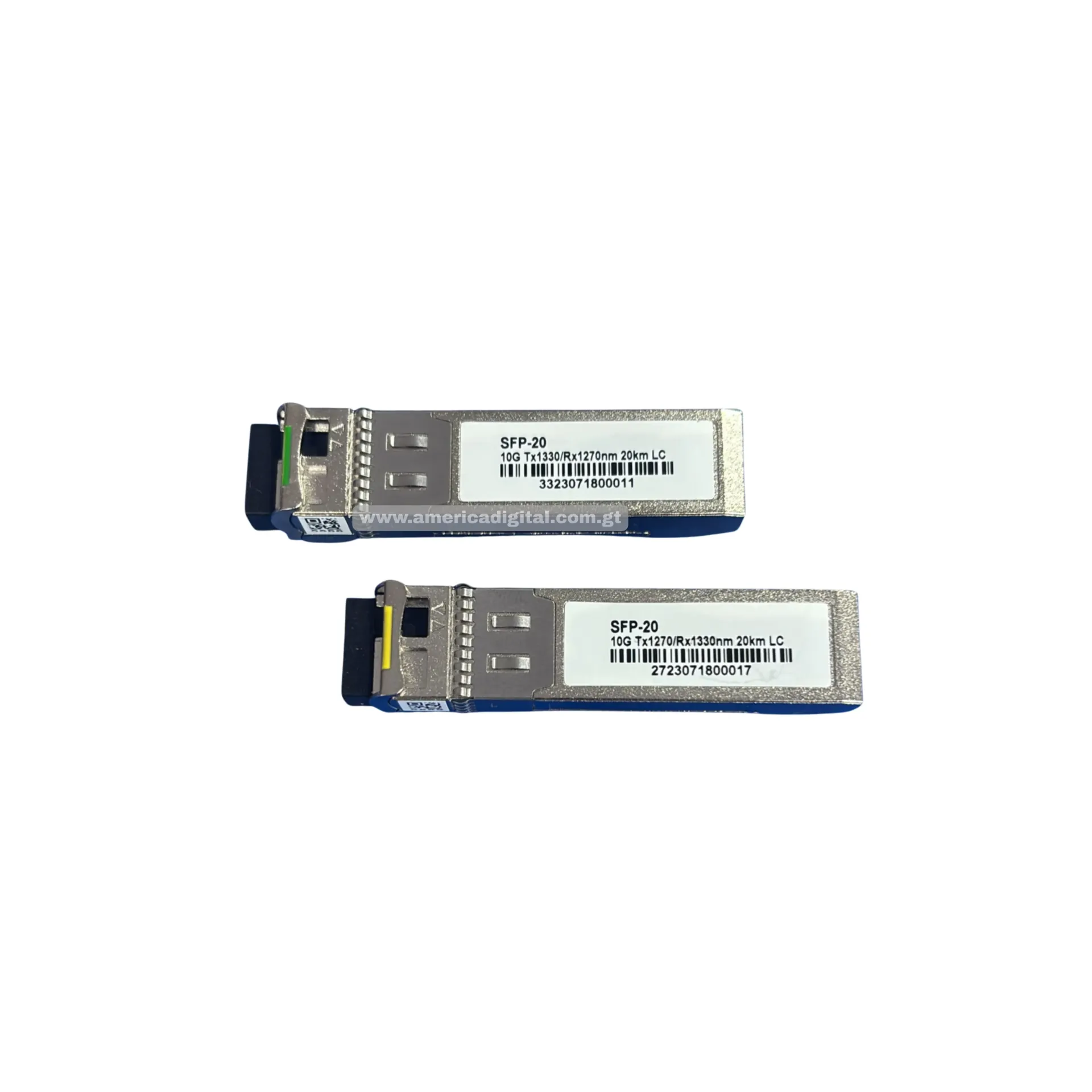 SFP Single fiber LC 10G TX/RX-RX/TX 1330/1270 20KM Par