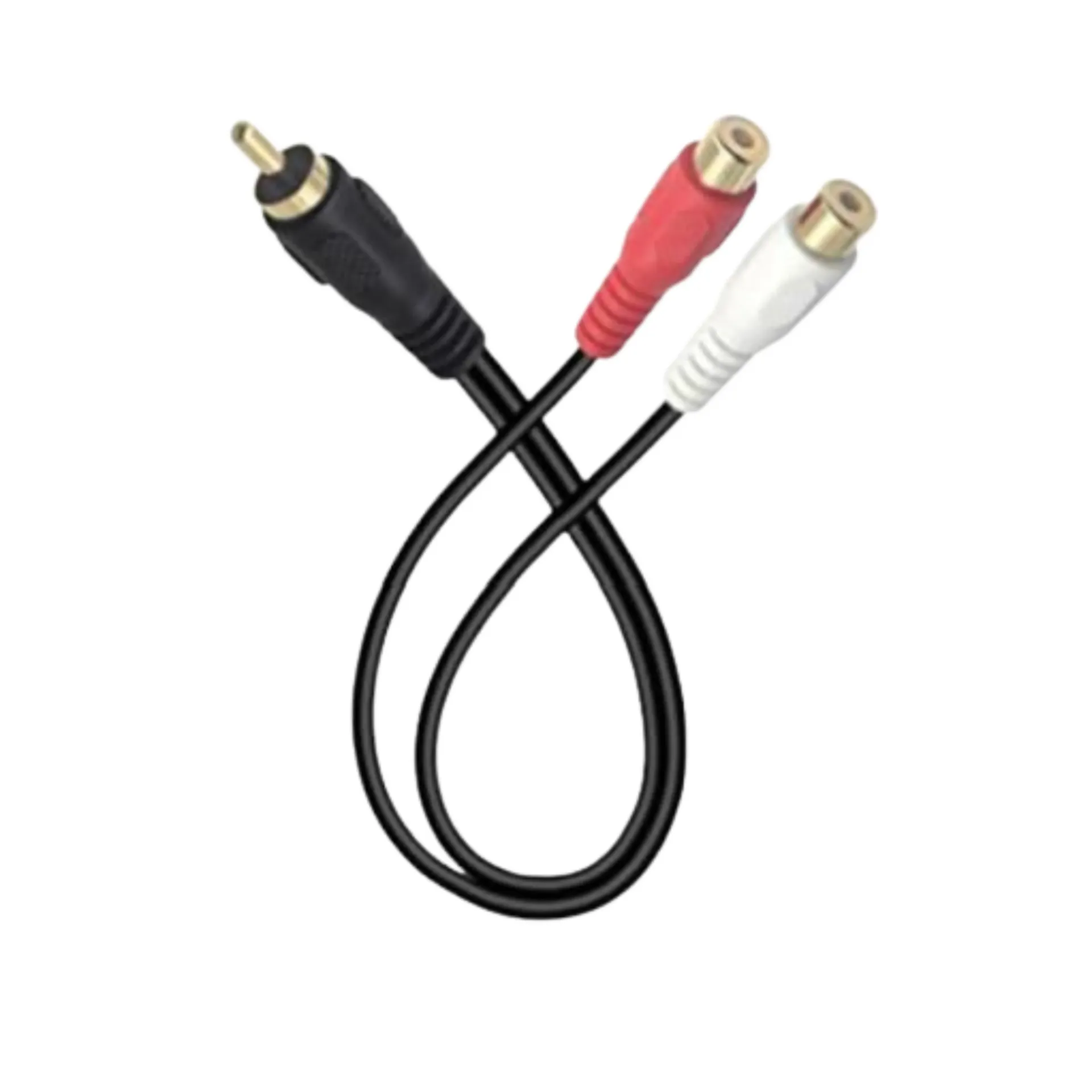 [EI020NX002SBB6T9] Adaptador RCA doble hembra para subwoofer