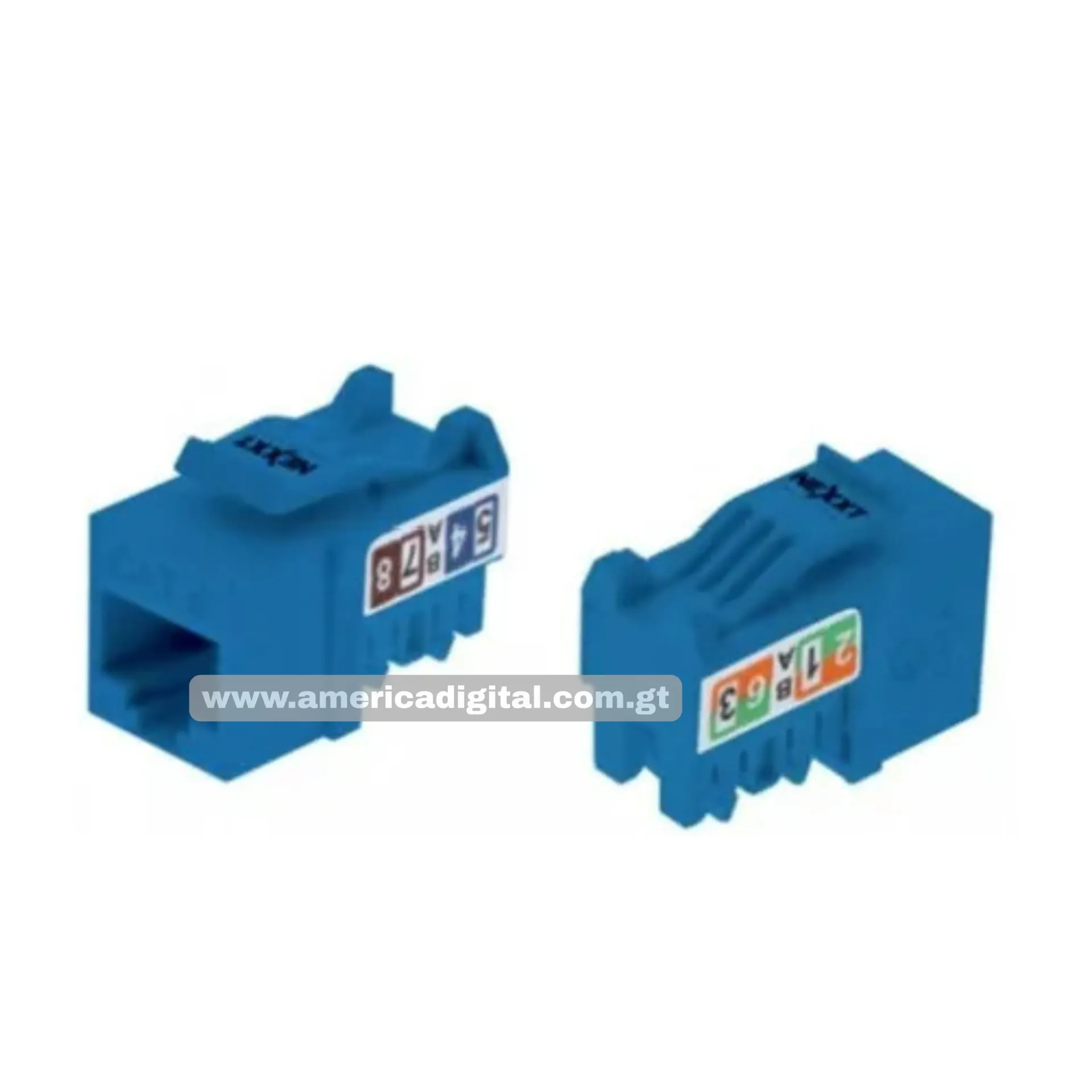Conector Rj-45 Cat.6 Dado Keystone Jack Cable UTP  