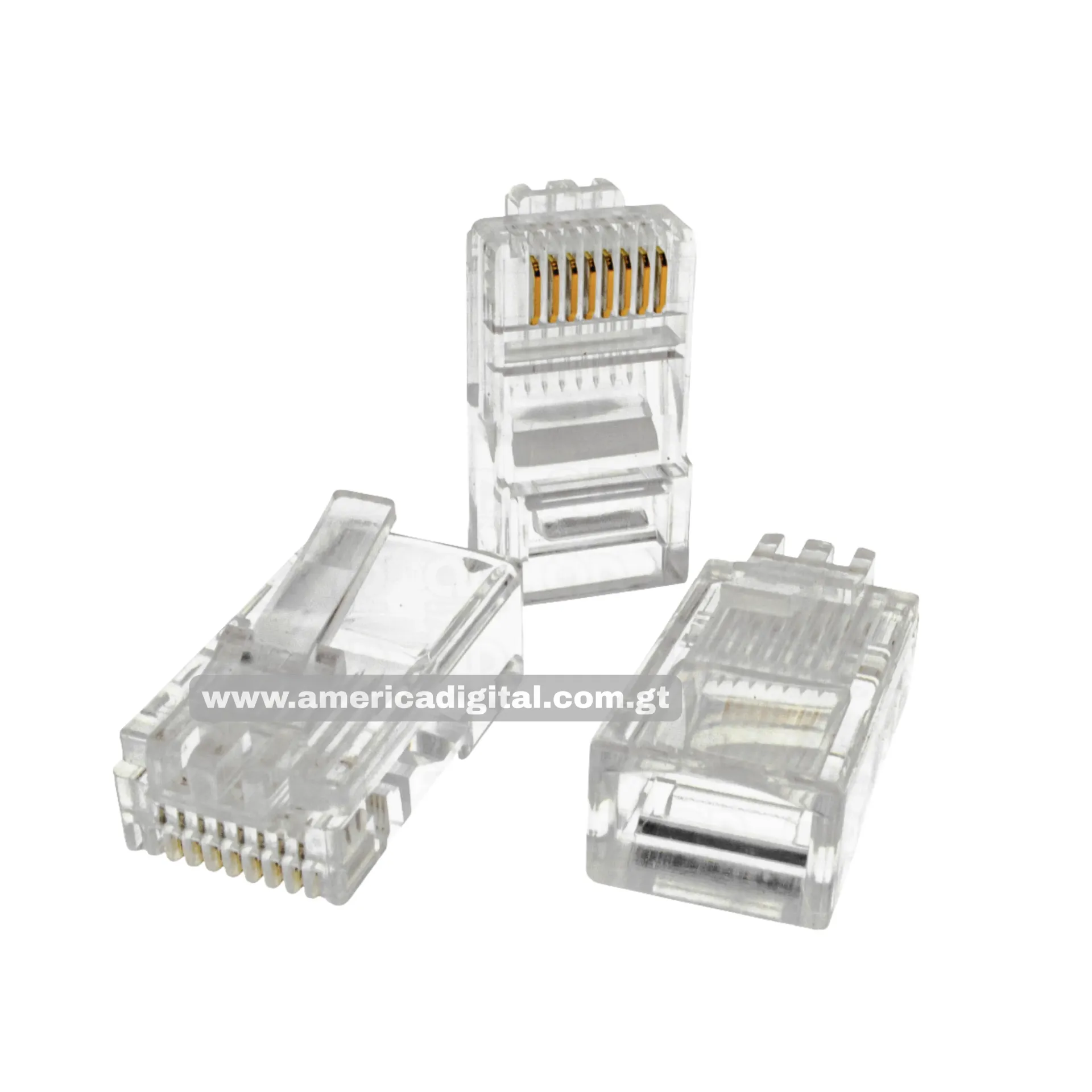 Conector Rj-45 Categoria 6 (Unidad )