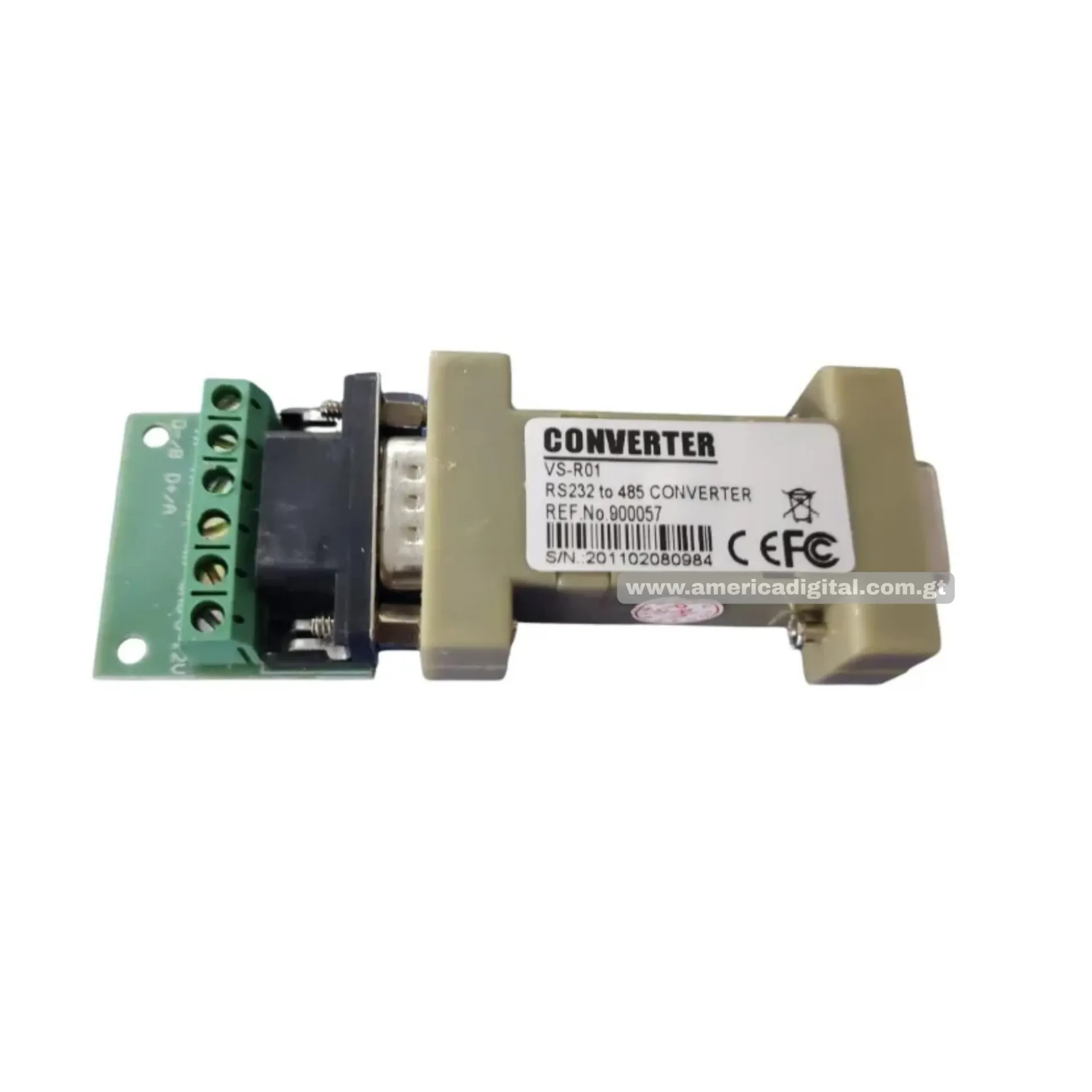 [EI270NVSR01] Convertidor RS232 A RS485 pasivo