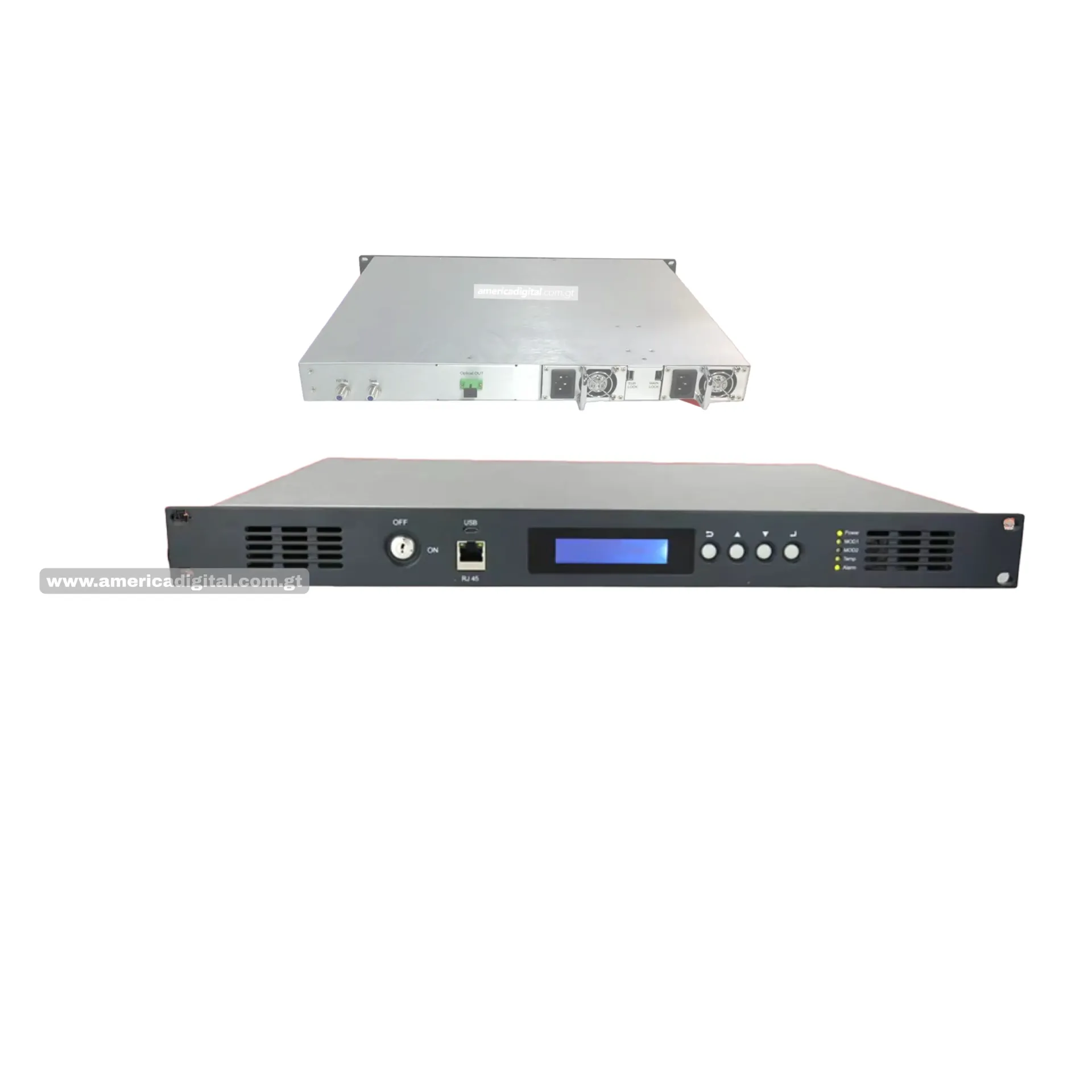 Transmisor 1550nmTX modulada directamente (DMTX) 10dB (Rack)
