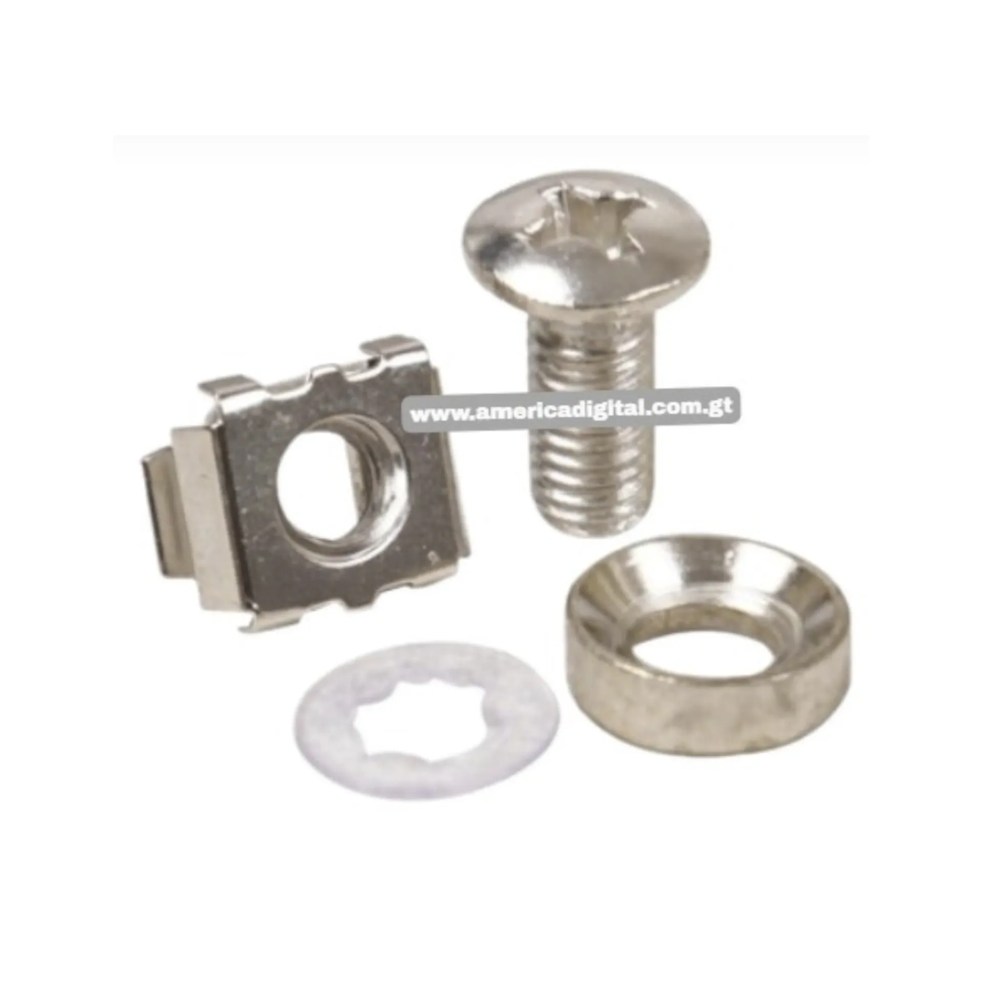 [EP550101803M6] Tornillos C/tuercas de Montaje M6 Para Rack 1.73 x 8.5 x 5.83 pulgadas