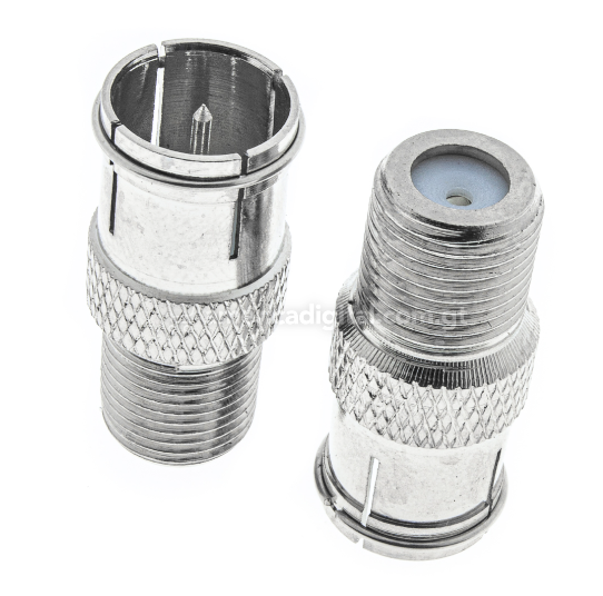 Adaptador RG-6 a Presion Unidad