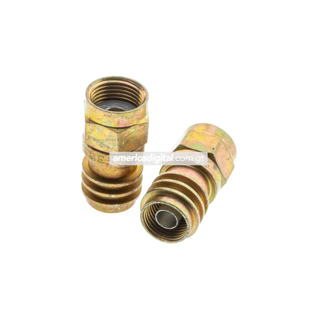 [EP010NAMF59] Conector F crimp dorado Thomas & Betts RG-59