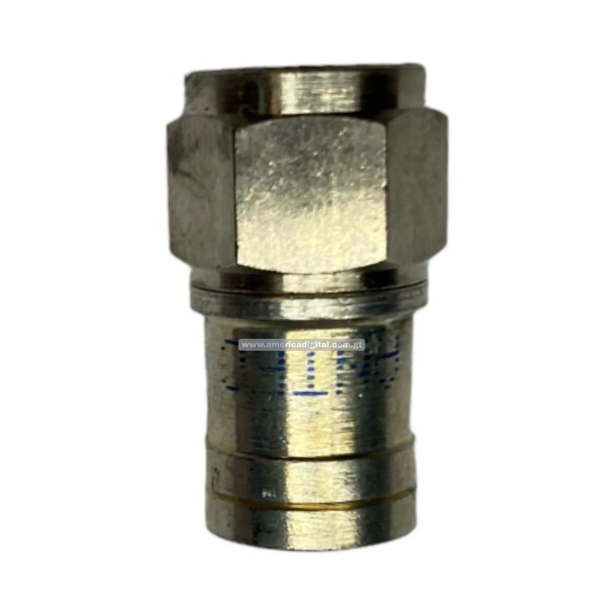 [EP010NANT6] Conector F crimp plateado ANTEC RG-6