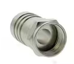 Conector F crimp plateado Tru-spec RG-6