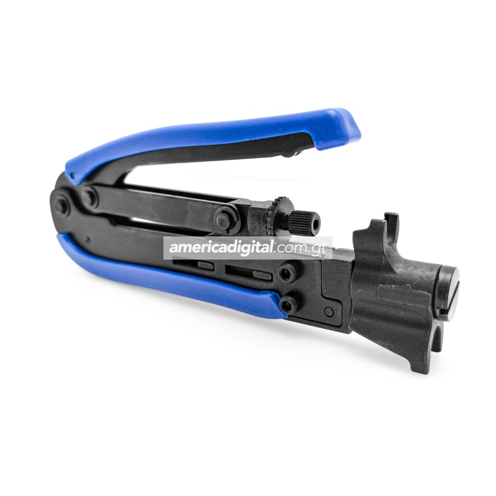Herramienta Ponchadora  de compresion Universal RG-59,RG6,y RG11 Legacy