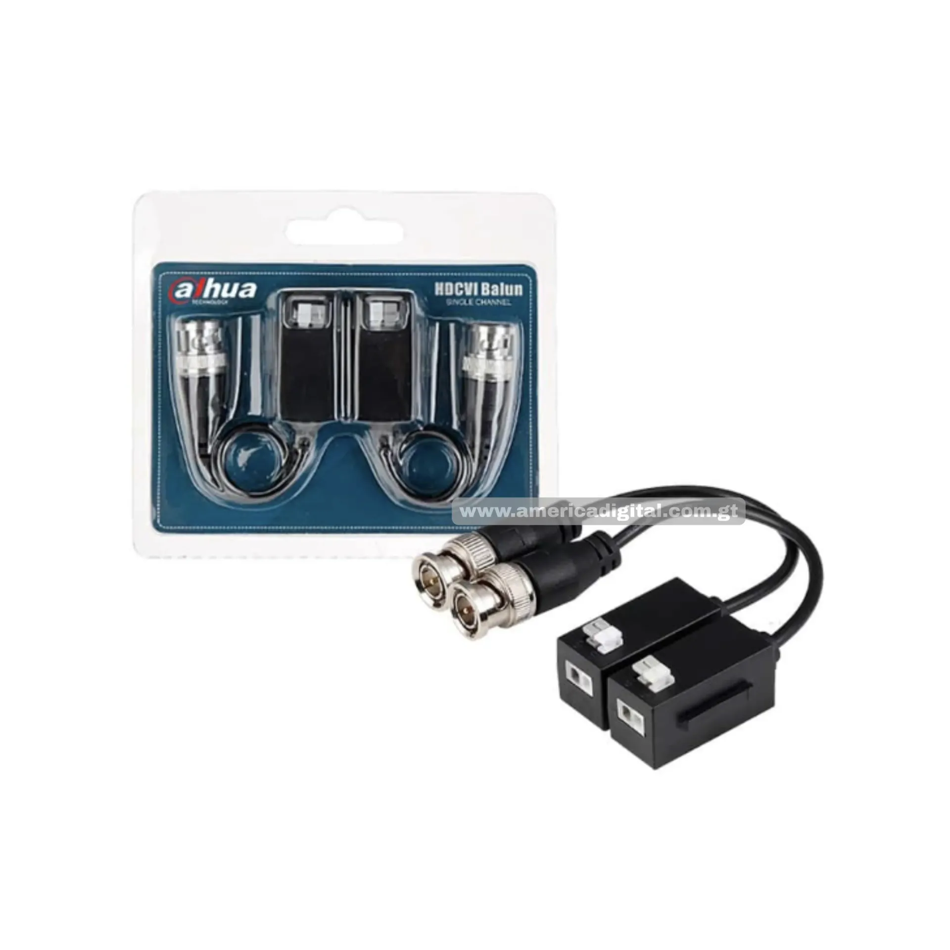 Balun HDCVI Pasivo de 1 canal UTP CAT5E/6 DAHUA