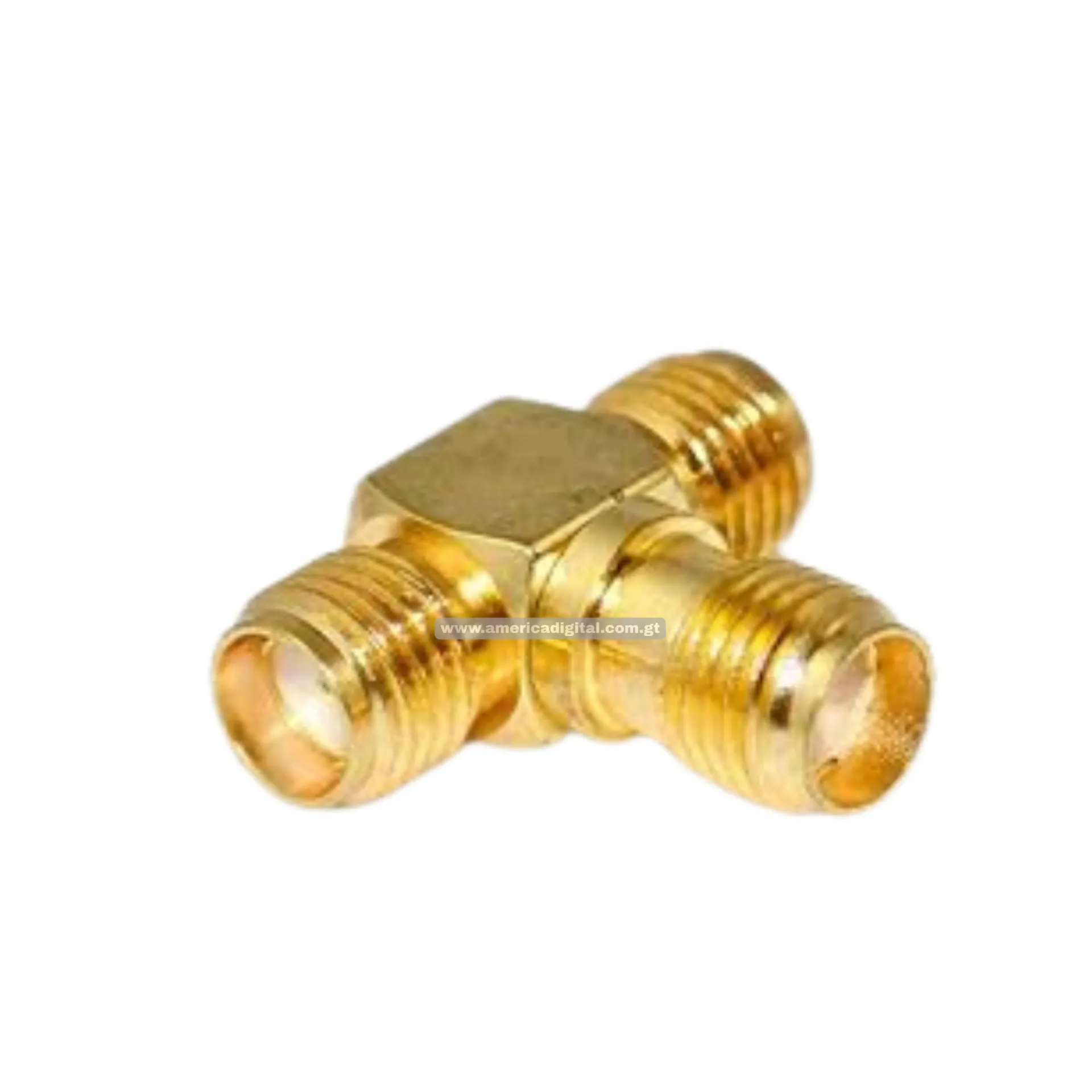 [EP010A14051200] SMA hembra a doble SMA hembra coaxial Tee conector uxcell