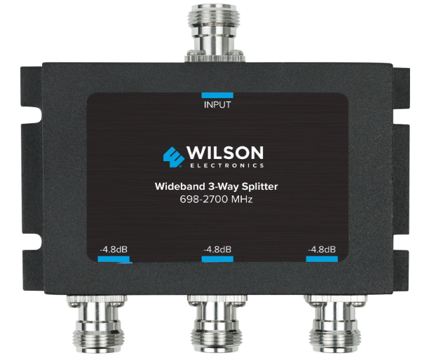 [EP060N859980] Divisor de 3 vías de 4.8 dB, N hembra 50 ohmios